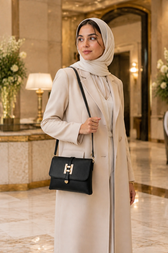 کیف زنانه دوشی جنس چرم مصنوعی