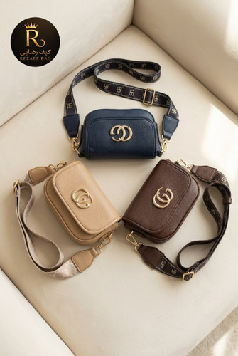 کیف زنانه پاسپورتی مارک gucci جنس چرم مصنوعی