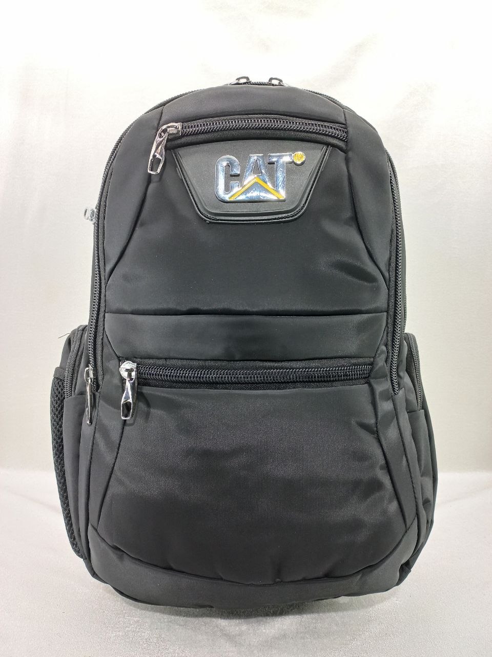 کوله پشتی دوخانه مارک Cat اسپرت جنس پارچه برزنتی دیبا خارجی