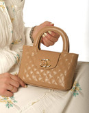 کیف دخترانه مارک chanel مدل دستی و دوشی جنس چرم مصنوعی خارجی