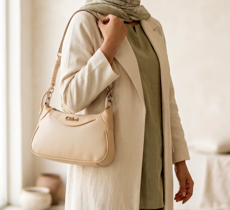 کیف زنانه پاسپورتی مارک Chloe مدل دستی و دوشی جنس چرم مصنوعی خارجی