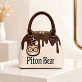 کیف دخترانه Piton bear مدل دستی و دوشی از جنس چرم مصنوعی خارجی