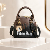 کیف دخترانه Piton bear مدل دستی و دوشی از جنس چرم مصنوعی خارجی