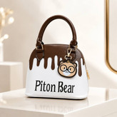 کیف دخترانه Piton bear مدل دستی و دوشی از جنس چرم مصنوعی خارجی