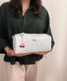 کیف زنانه پاسپورتی مارک coach جنس چرم مصنوعی خارجی