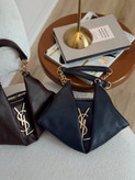کیف زنانه مارک YSL مدل قایقی دستی و دوشی جنس چرم مصنوعی خارحی
