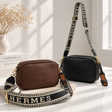 کیف زنانه پاسپورتی مارک هرمس جنس چرم مصنوعی خارجی