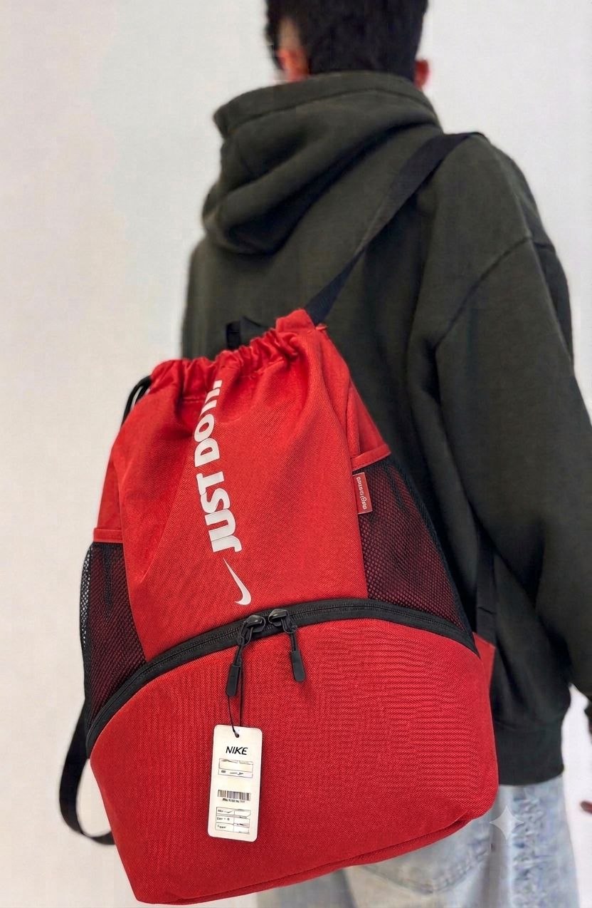 کیف ورزشی اسپرت کوله شو جاکفشی دار جنس پارچه غواصی ضد آب