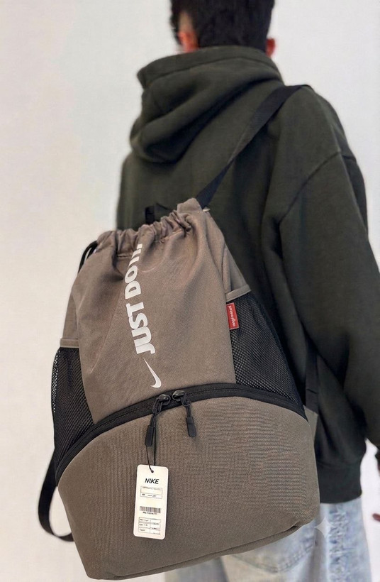 کیف ورزشی اسپرت کوله شو جاکفشی دار جنس پارچه غواصی ضد آب